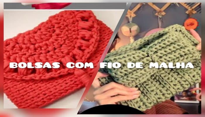 COMO FAZER BOLSA DE CROCHÊ PARA INICIANTES; PASSO A PASSO COM VÍDEOS