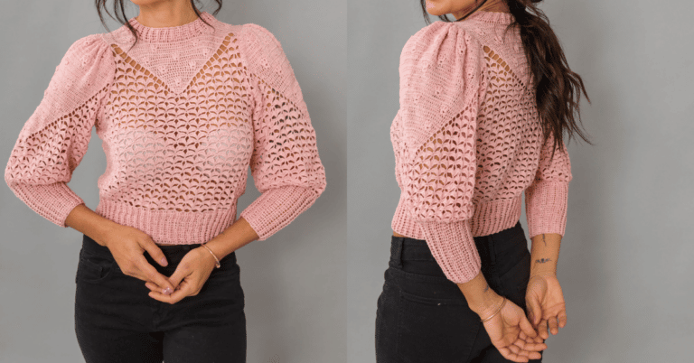 Blusinha Delicada em crochê