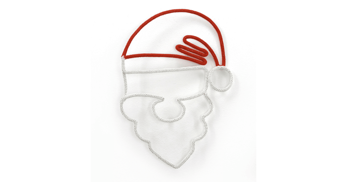Papai Noel de tricotin: Passo a passo