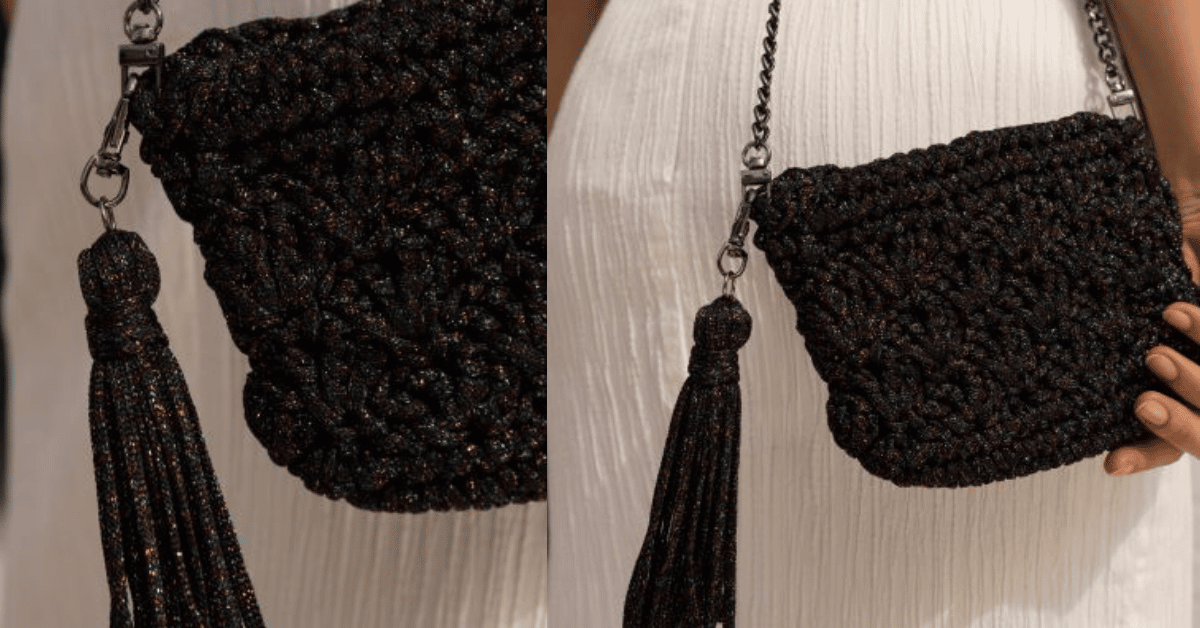 Bolsa de crochê pequena: Passo a Passo