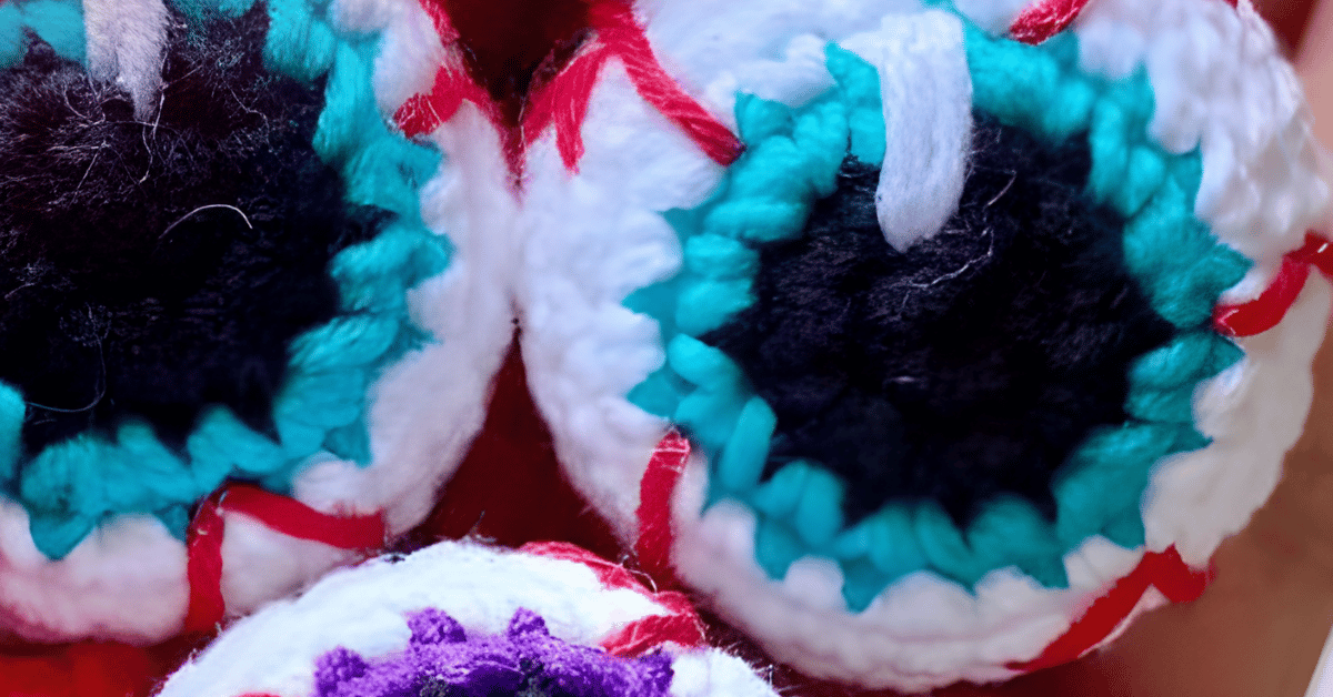 Olhos de crochê para o Halloween: Passo a passo