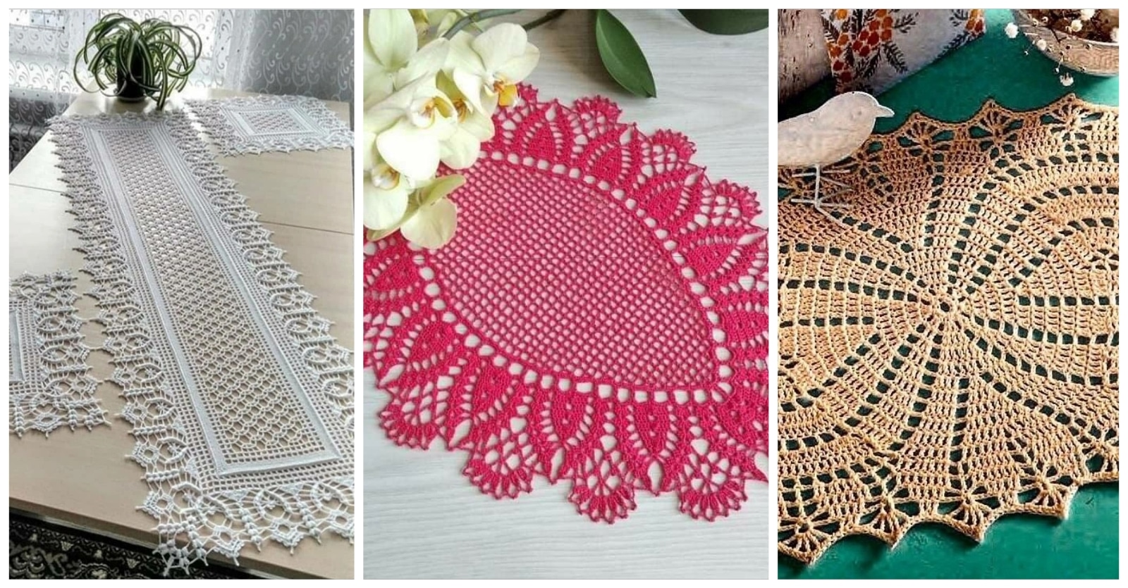 Faça Fácil: Caminhos de Mesa em Crochê: 20 Modelos Lindíssimos com Gráfico
