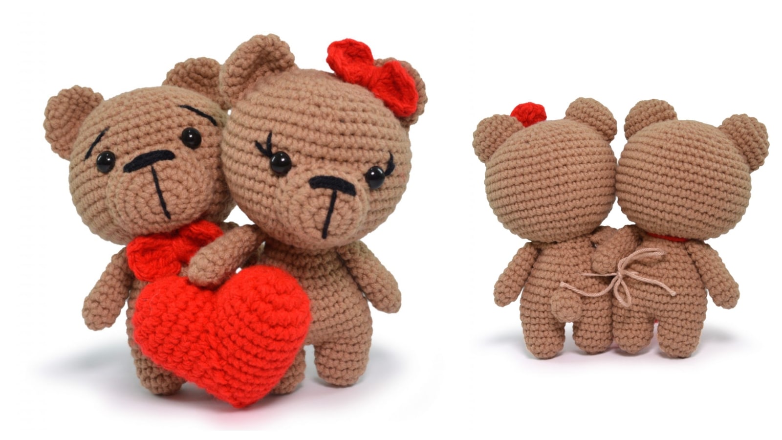 Amigurumi urso: Receita passo a passo
