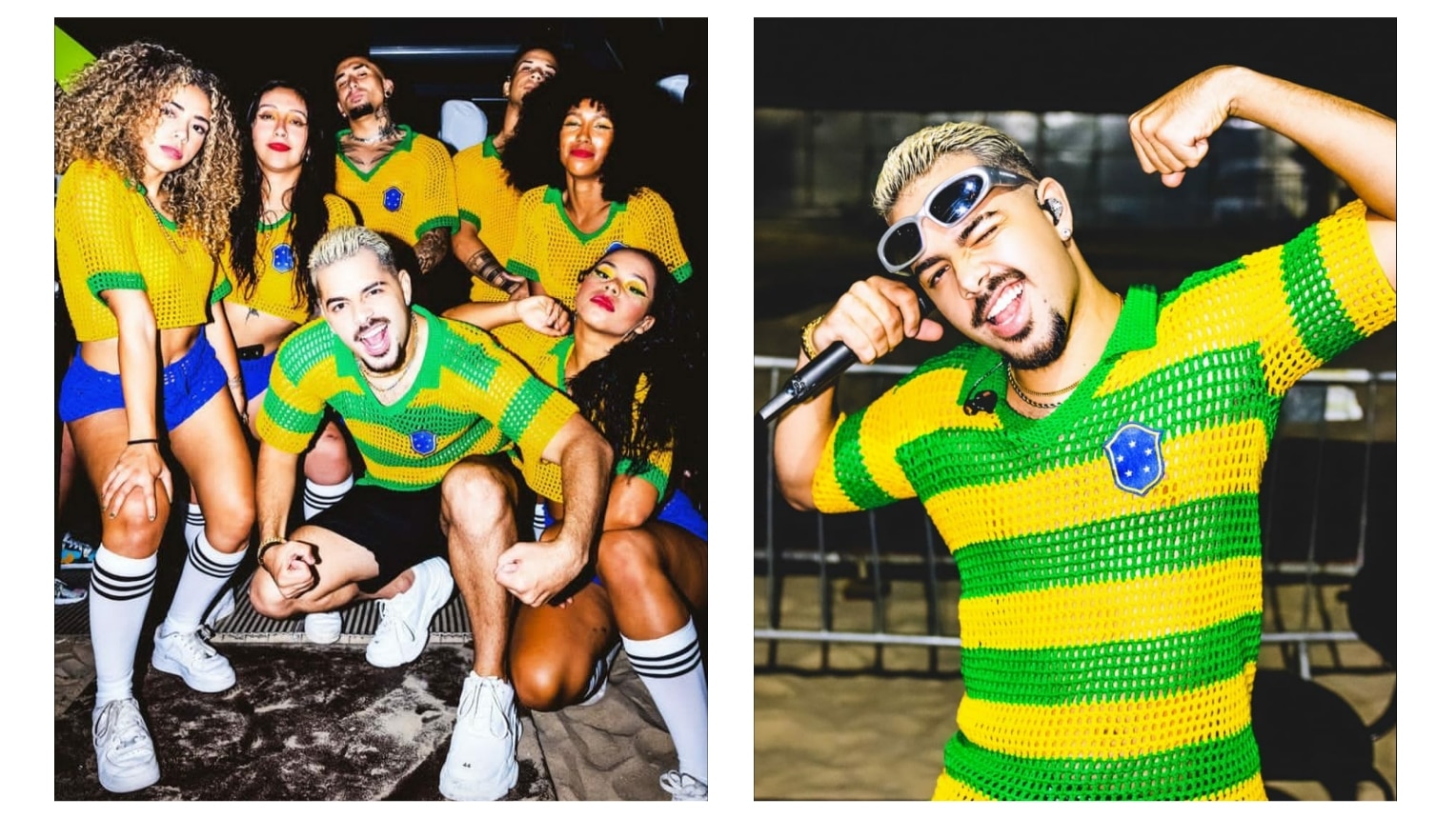 Bomba! Olha o que o Pedro Sampaio foi visto usando durante o jogo do Brasil vs Camarões na copa do mundo !
