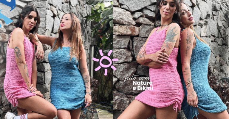 Faça o lindo vestido para o verão em crochê: Passo a passo da receita