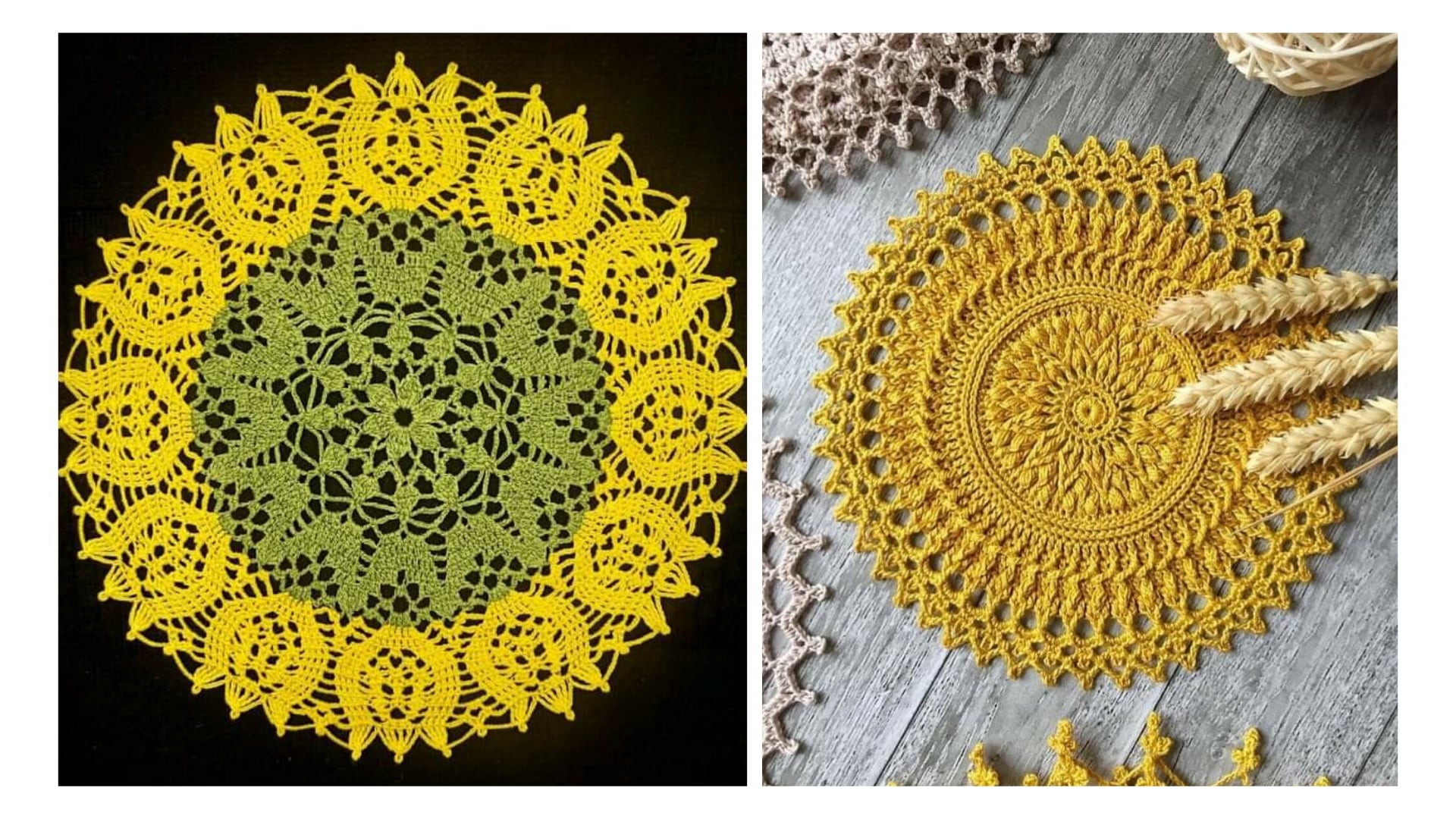 Sousplat de Crochê Diferente e Centrinhos de Mesa: 22 Ideias Lindas Com Gráfico