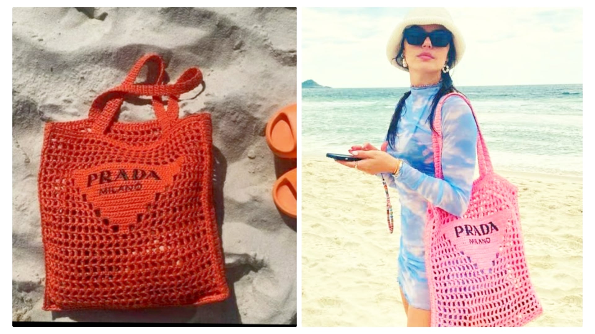 Bolsa em Crochê Prada Inspirada Passo a Passo + bolsas para iniciantes