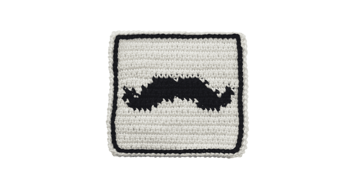 Faça o lindo porta copos de bigode em crochê: Passo a passo com gráficos