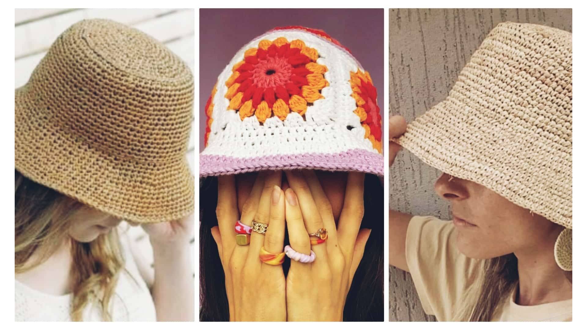 Chapéu de Crochê Com Gráfico: 13 Modelos Adulto e Infantil, Inspire se!