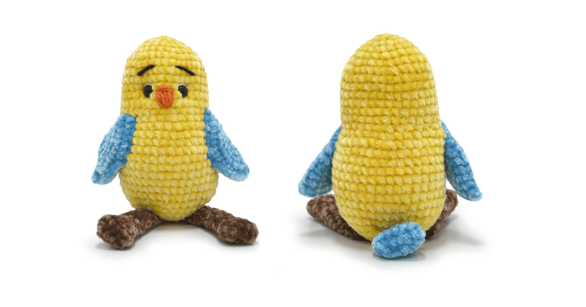 Amigurumi de Pássaro em Crochê Muito Fofo: Passo a passo da receita