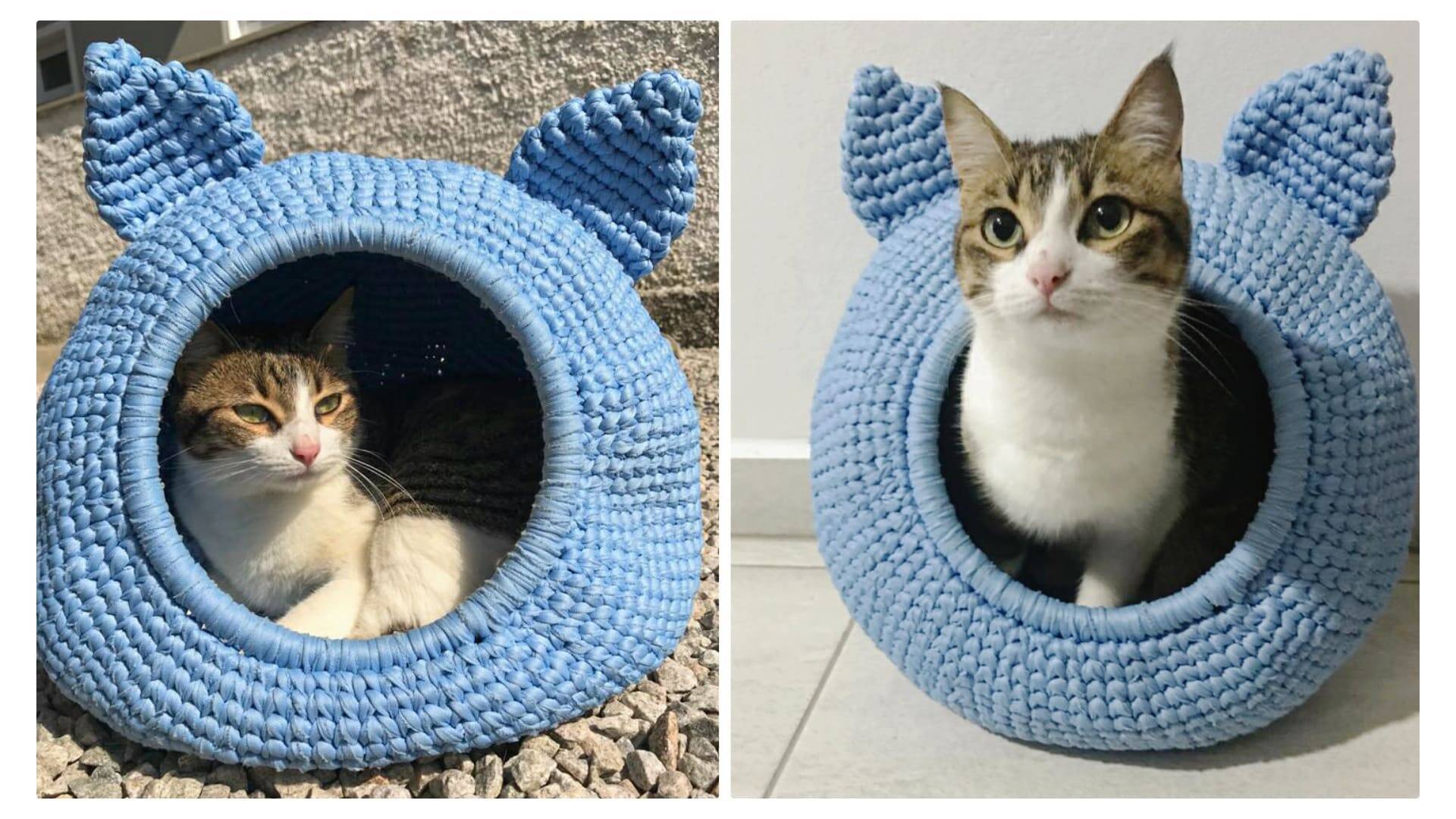 Toca em Crochê para Gatos Baby: Tutorial Fácil e Receita Passo a Passo