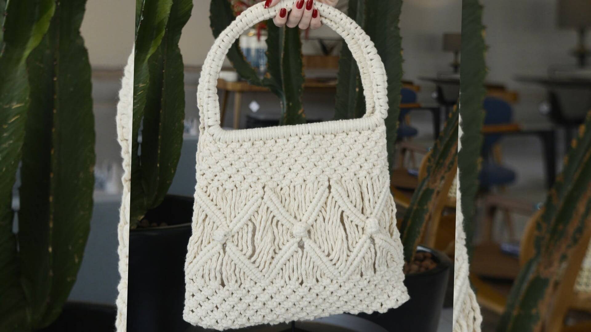 Bolsa de Macramê Passo a Passo: Receita e Gráfico