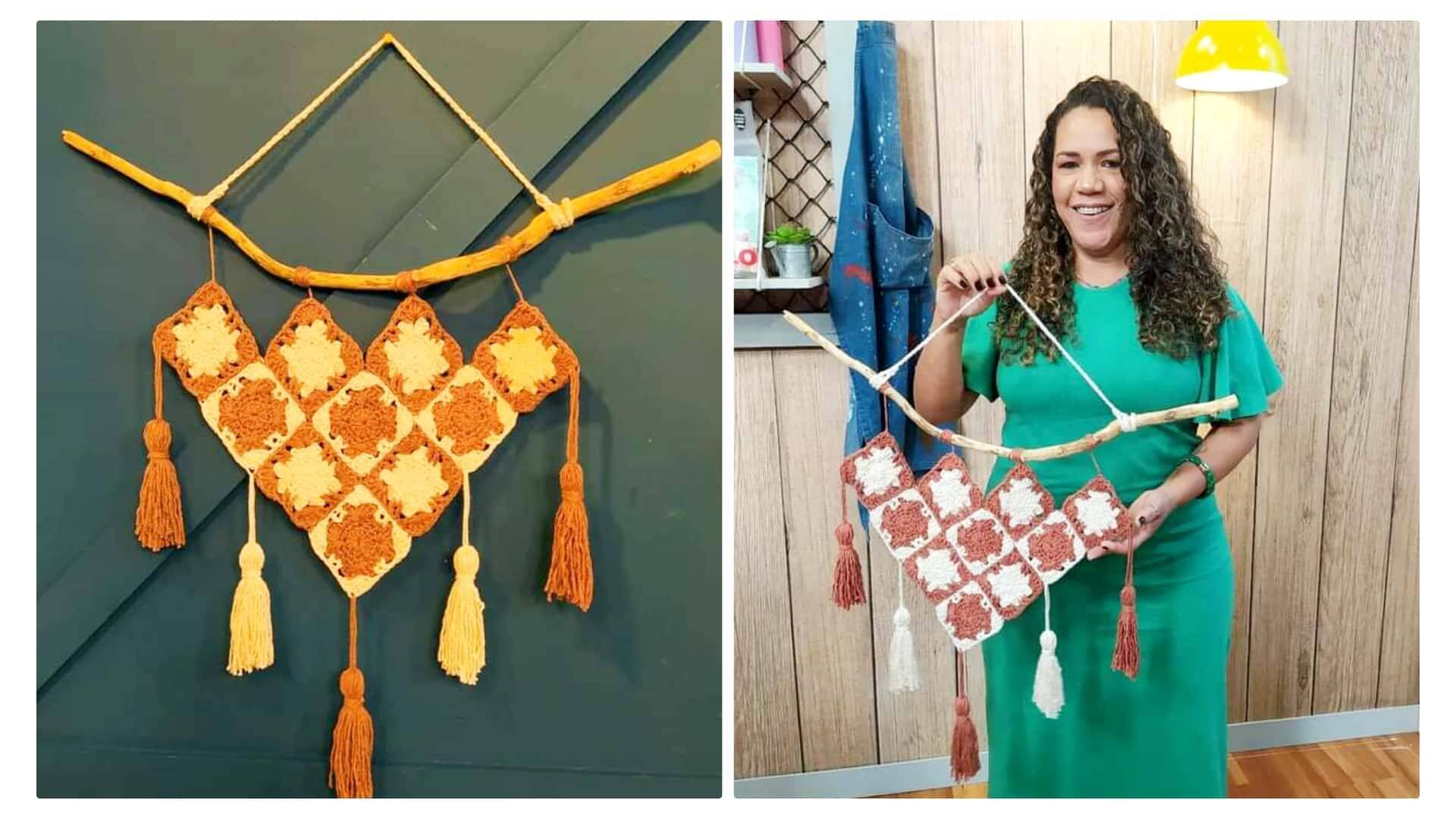 Flâmula de Crochê Decorativa: Videoaula e Receita
