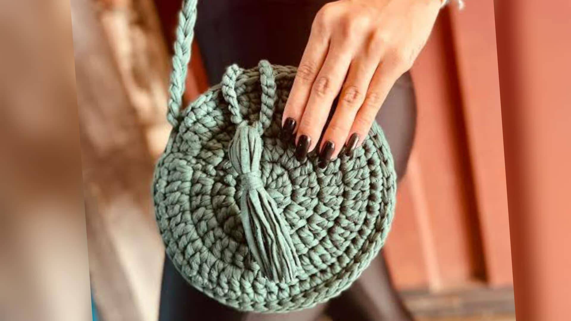 Como fazer uma bolsa de Crochê passo a passo do zero com muita qualidade
