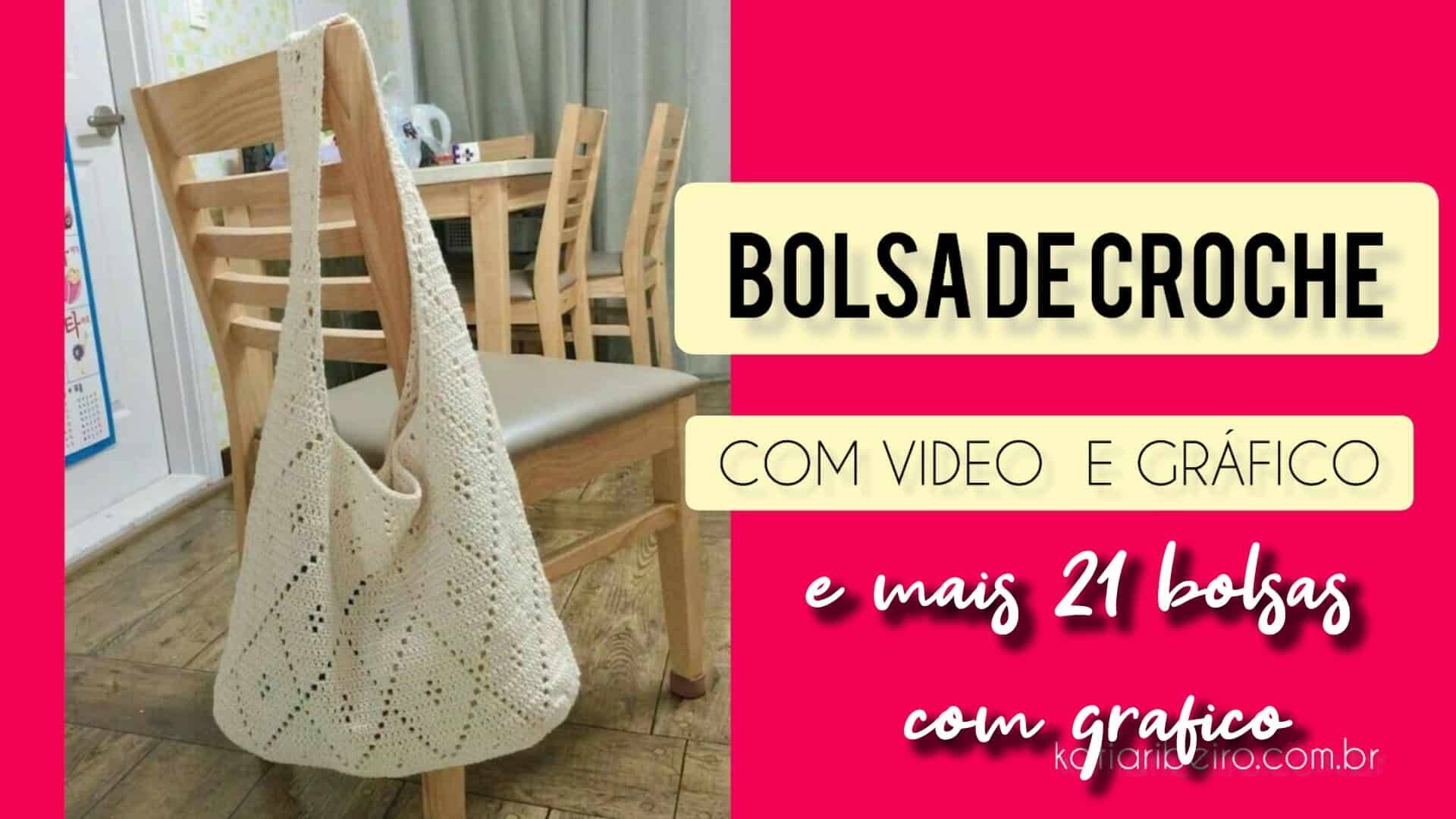 21 Bolsas de Crochê para Iniciantes e Experts na Arte