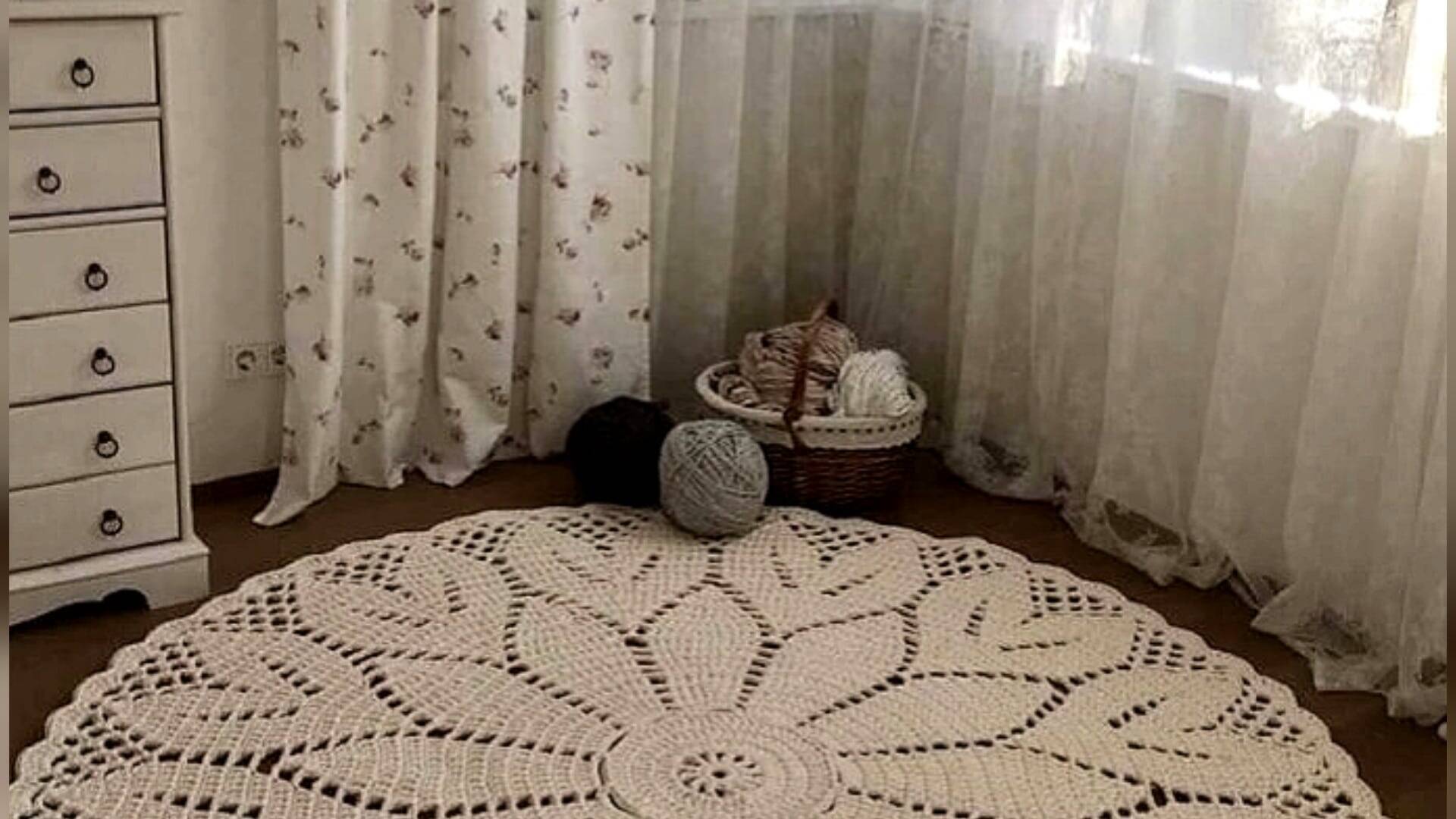 Artesanato que Vende Bem: Tapetes de Crochê para Casa