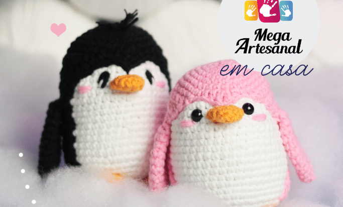 Amigurumi Pinguim como fazer