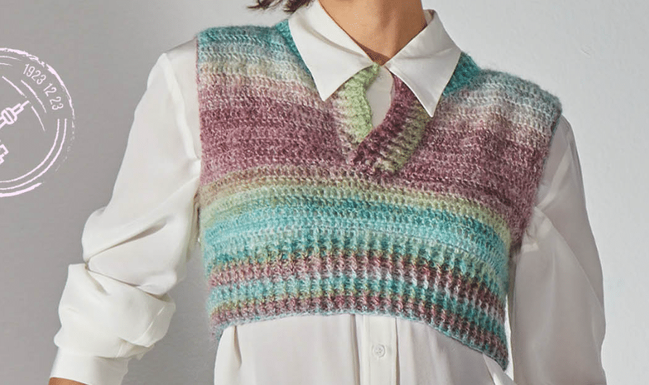 Cropped de crochê com fio de inverno: uma peça super charmosa!