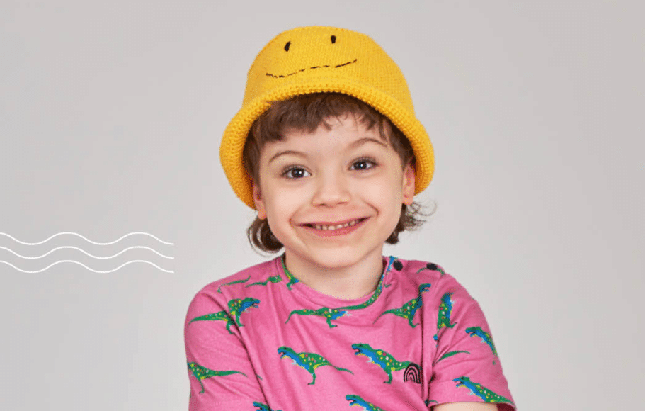Chapéu de crochê Smile: Uma fofura em artesanato!