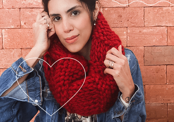 Gola maxi tricô – Acessório Perfeito Feito com MELROSE