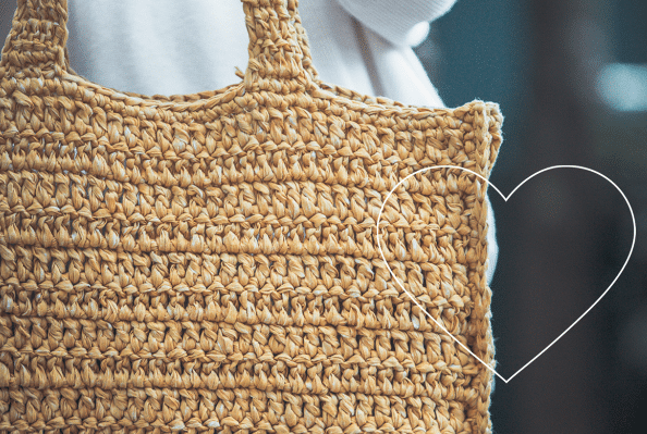 Bolsa de crochê LED CAPPIO – Perfeita para o dia-dia