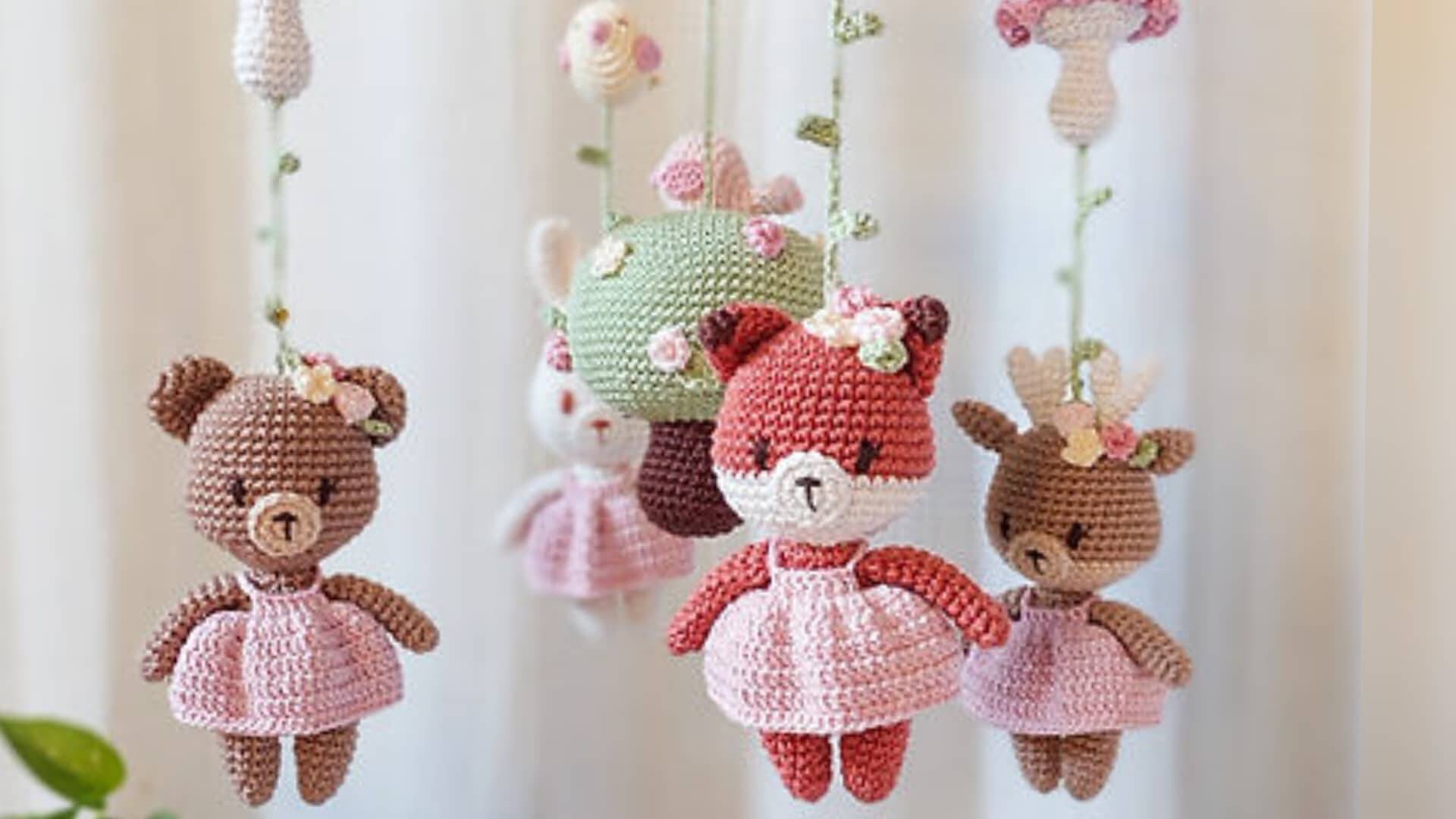 Amigurumi Móbile Passeio no Bosque –   Amigurumi Pattern
