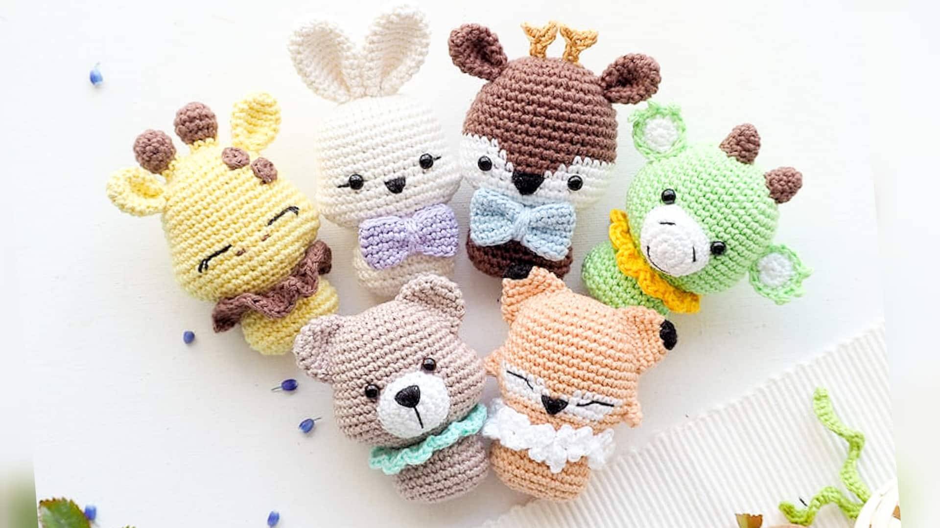 Amigurumi Mini Brinquedos  – Crochet  Pattern Mini Toys