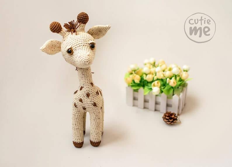 Amigurumi Girafa Baton – Amigurumi Pattern Giraffe
