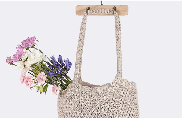 Bolsa de crochê – Fio Kotini Ninive