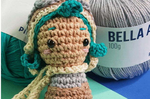 Amigurumi Boneca Aviadora – Fio Bella Arte