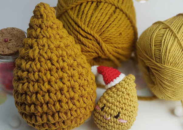 Amigurumi coxinha – Fio Ateliê Natureza