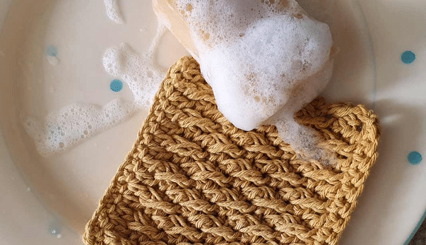 Esponja para Louça em Crochê – Fio Ateliê Natureza