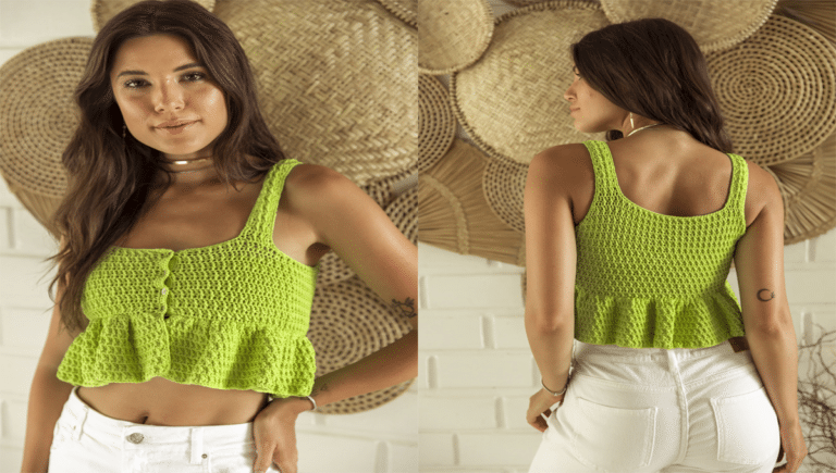 Cropped Babado