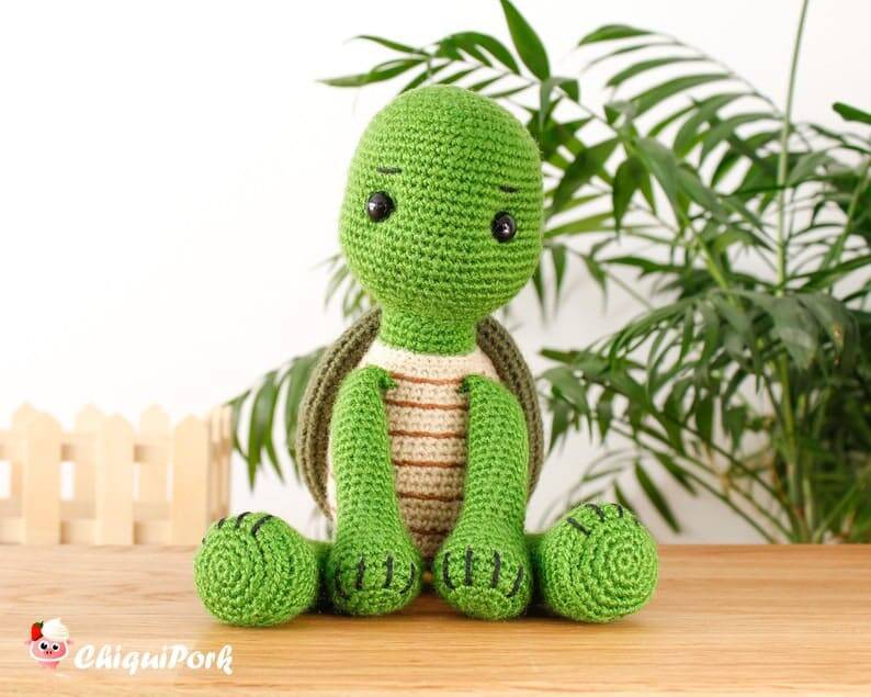 Amigurumi Tartaruga Willy -TurtleAmigurumi  Crochet Pattern