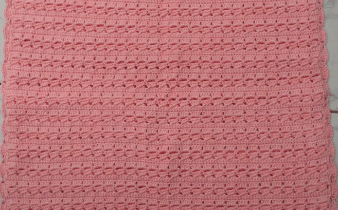 Almofada rosa - Camilla Fashion Crochê