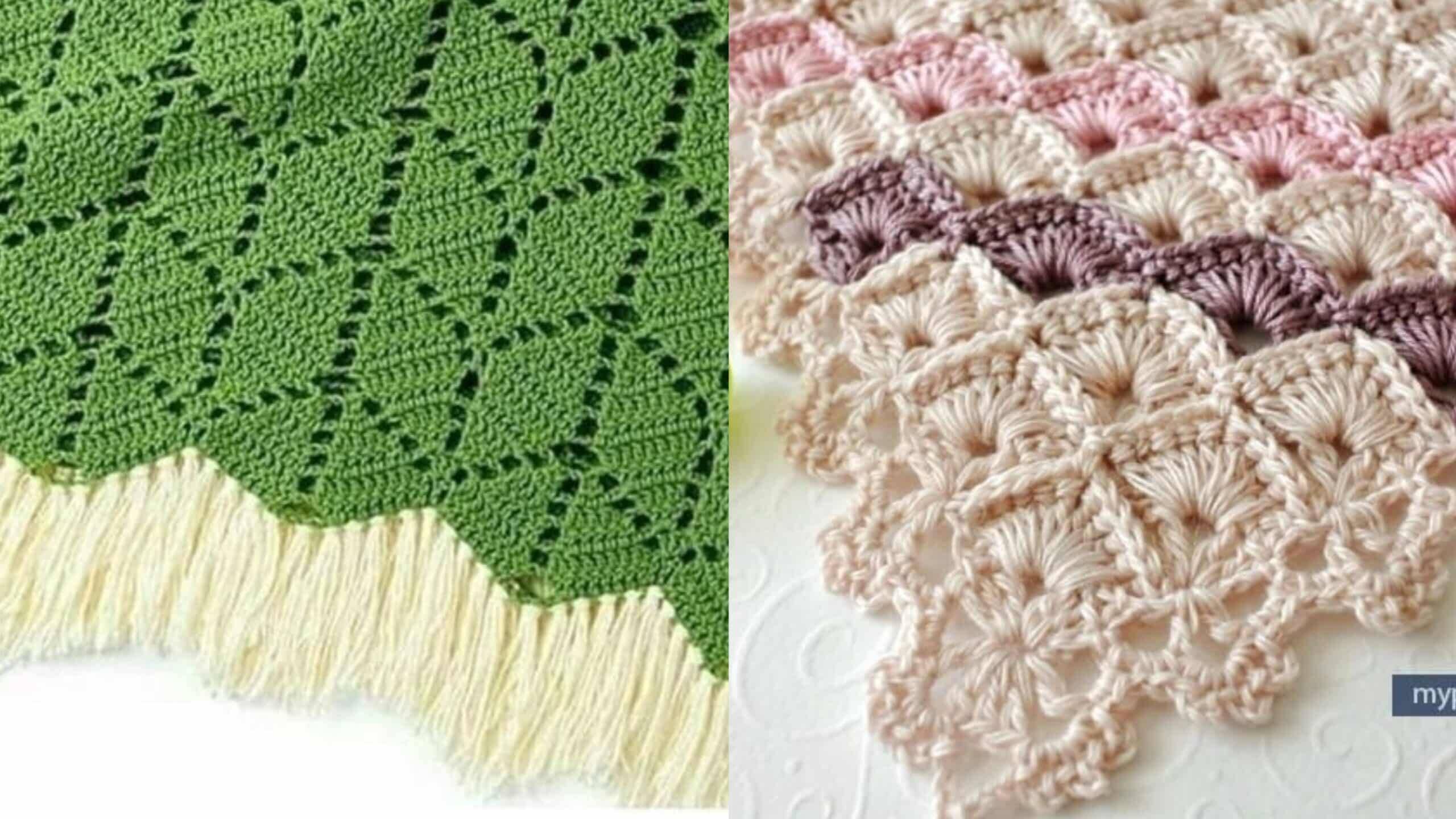 65 Pontos de Crochê Diferentes com Gráfico para Você Mesma Criar Peças Exclusivas