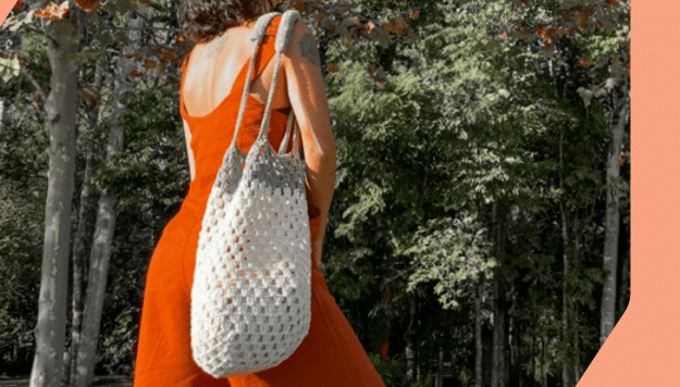 Bolsa de Crochê Serenata