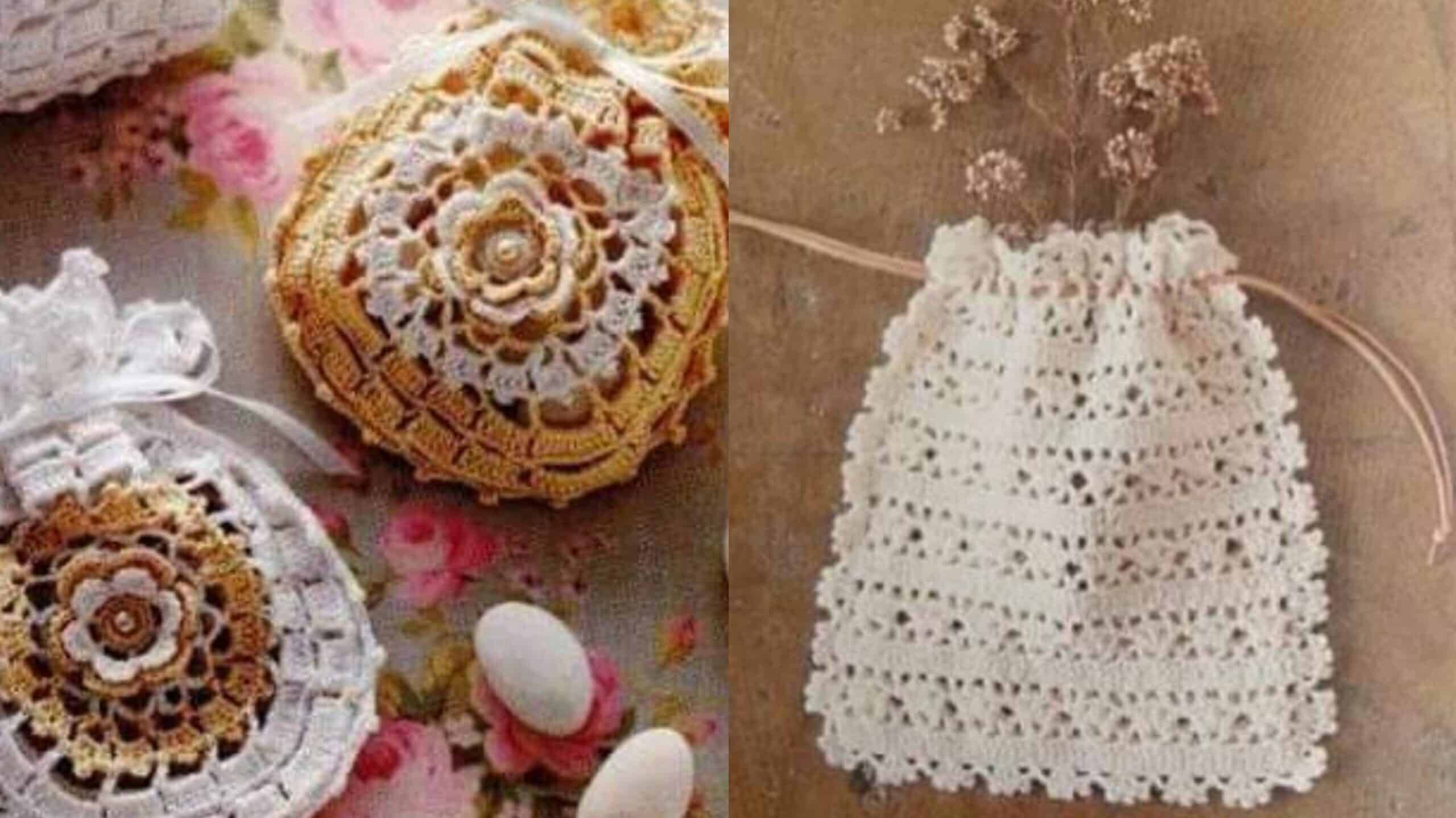 Porta Lembrancinhas de Crochê: Um Presente Único para o Dia das Mães!