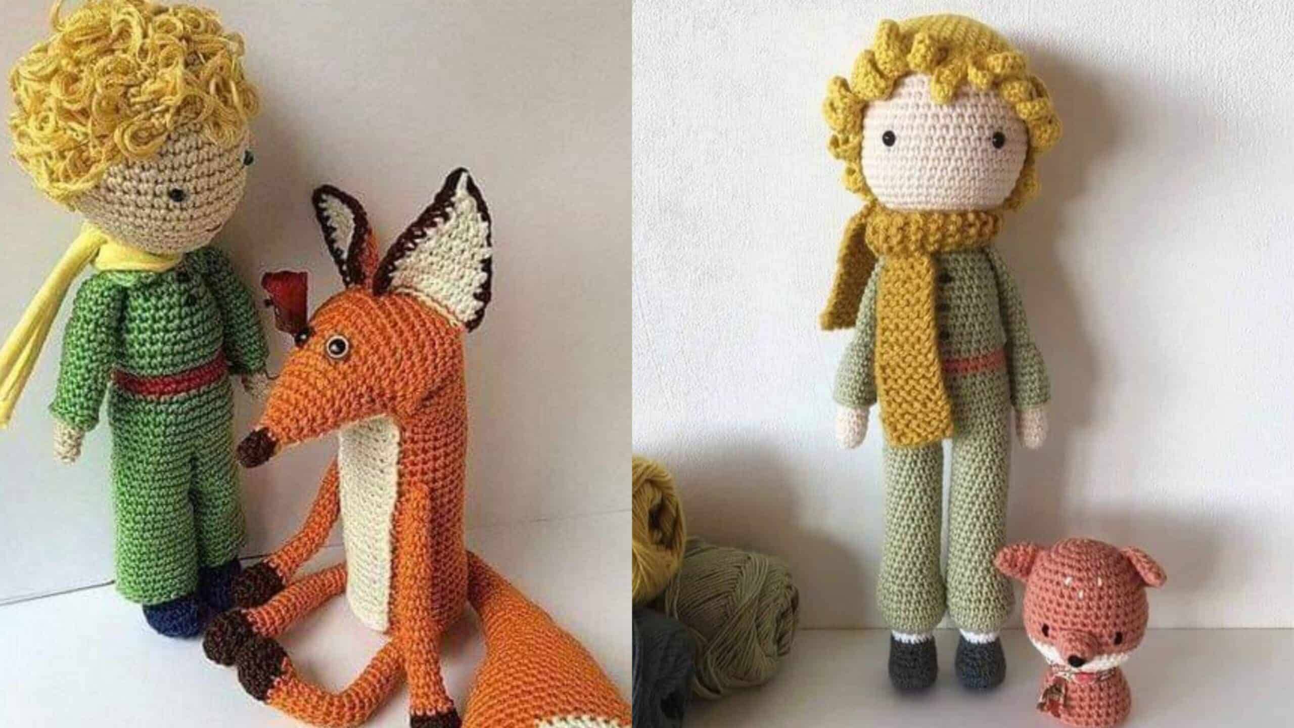 O Pequeno Príncipe e a Raposa: 40 Amigurumis para Te Inspirar