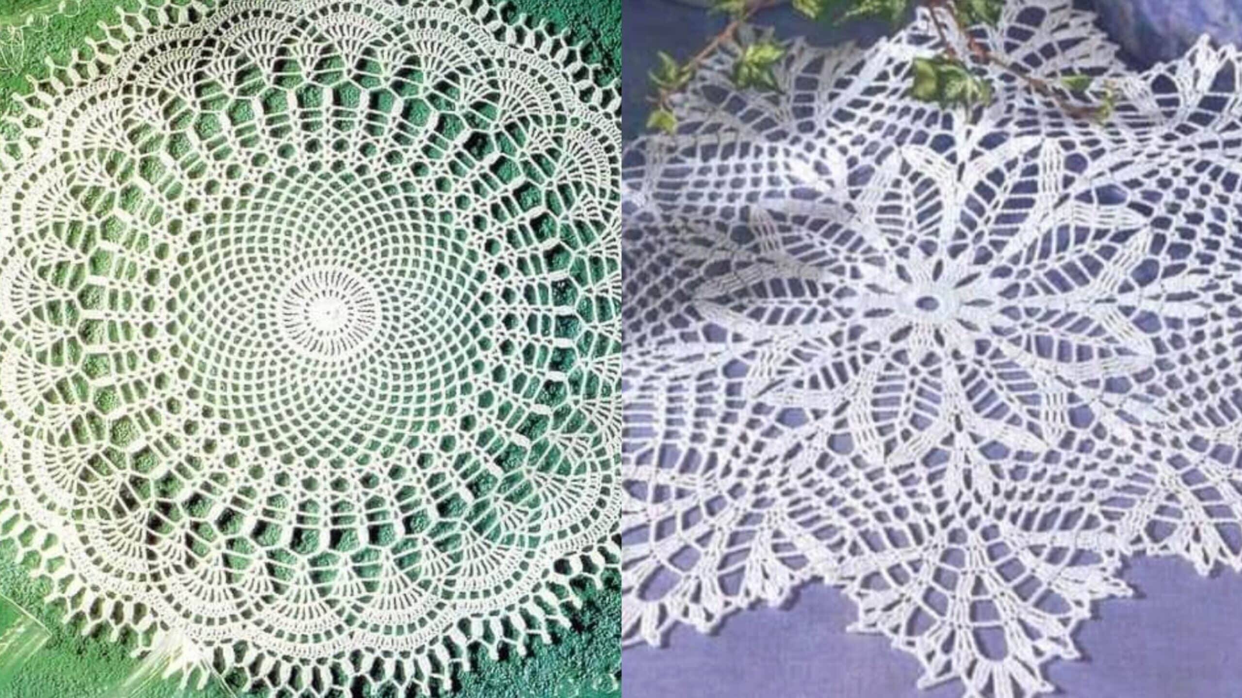Toalhas de Crochê Lindíssimas Com Gráficos – Copie e Faça! Parte 3