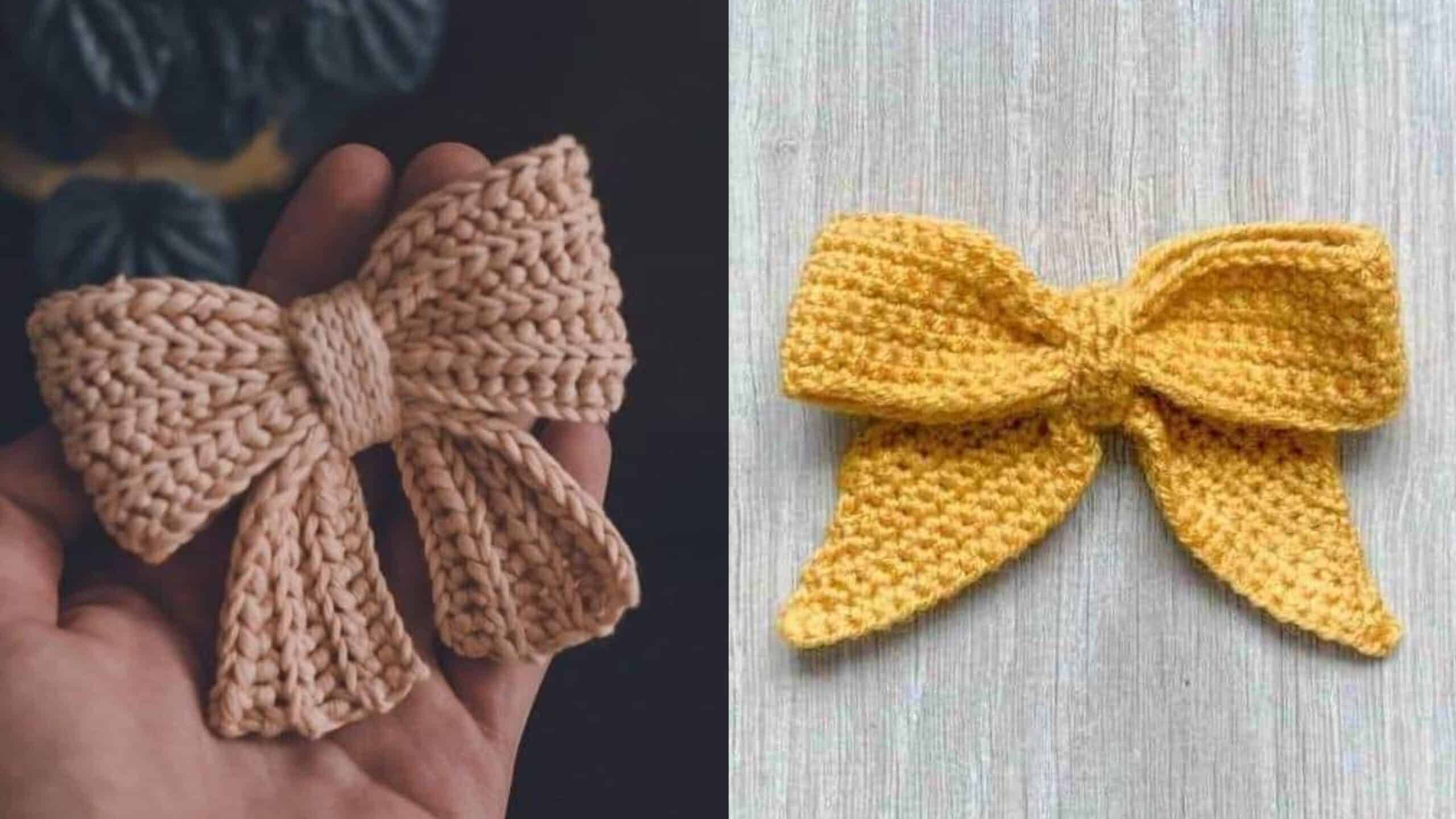 Lacinhos de Crochê para o Cabelo – Um Toque Charmoso e Estiloso!