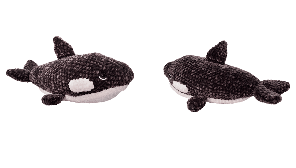 Amigurumi Orca Simpática Passo a Passo Fácil de Fazer