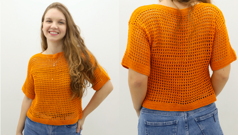 Blusa de Crochê Anne