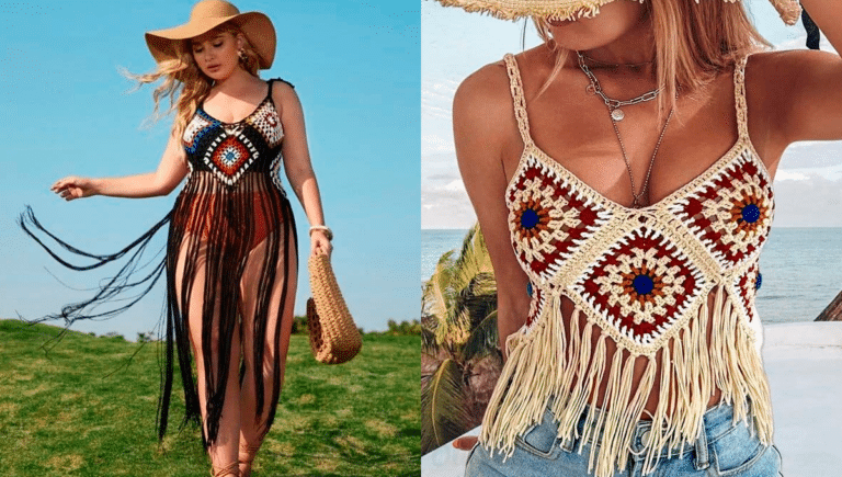 Tops De Crochê