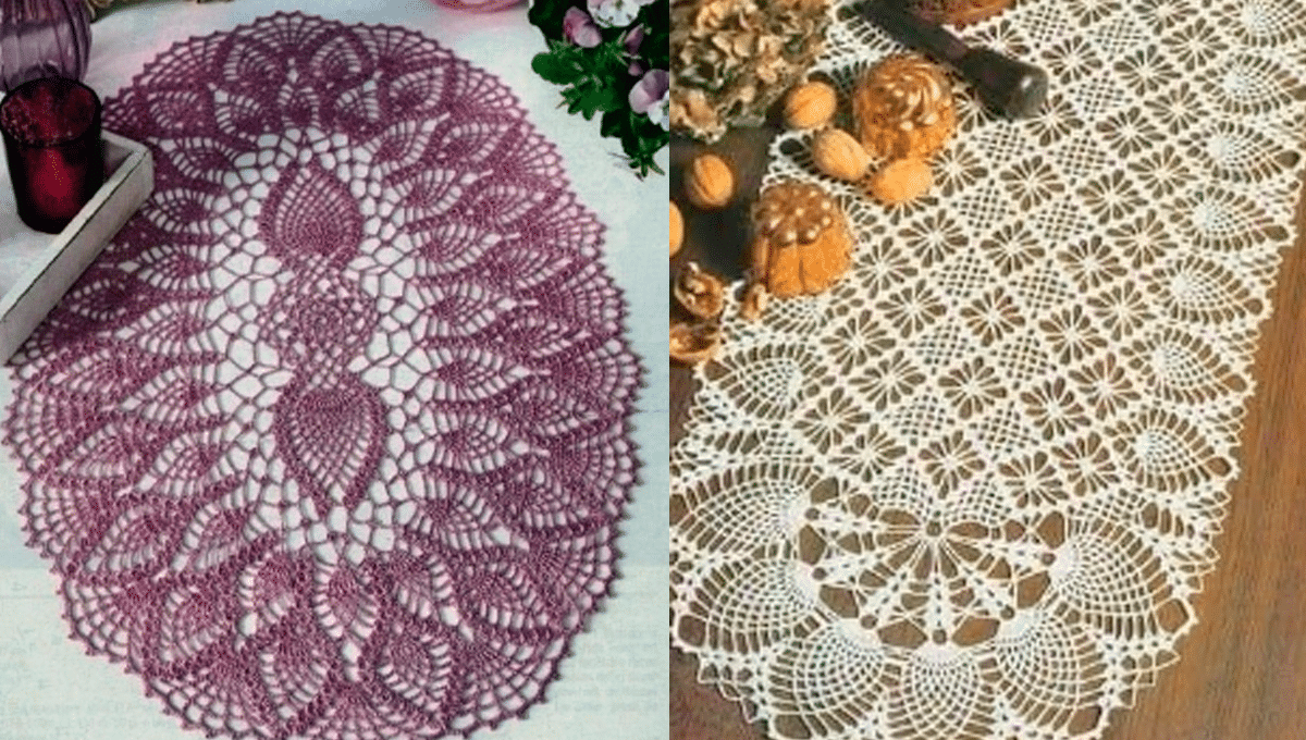 Guia Completo de Trilhos de Mesa em Crochê: Com Gráficos para Fazer Hoje!