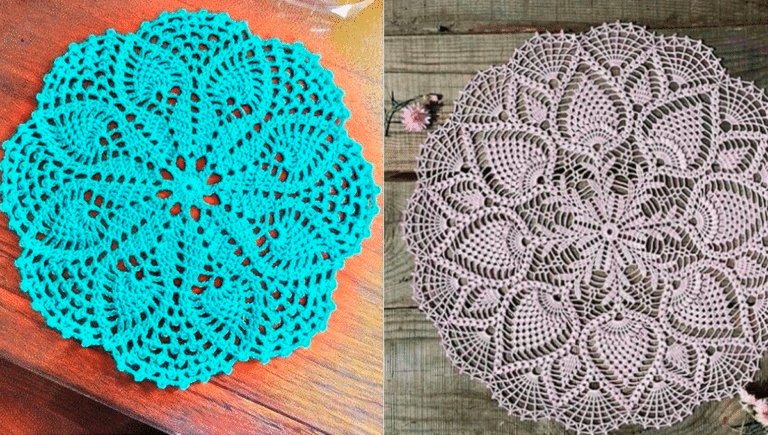 Centros de Mesa em Crochê