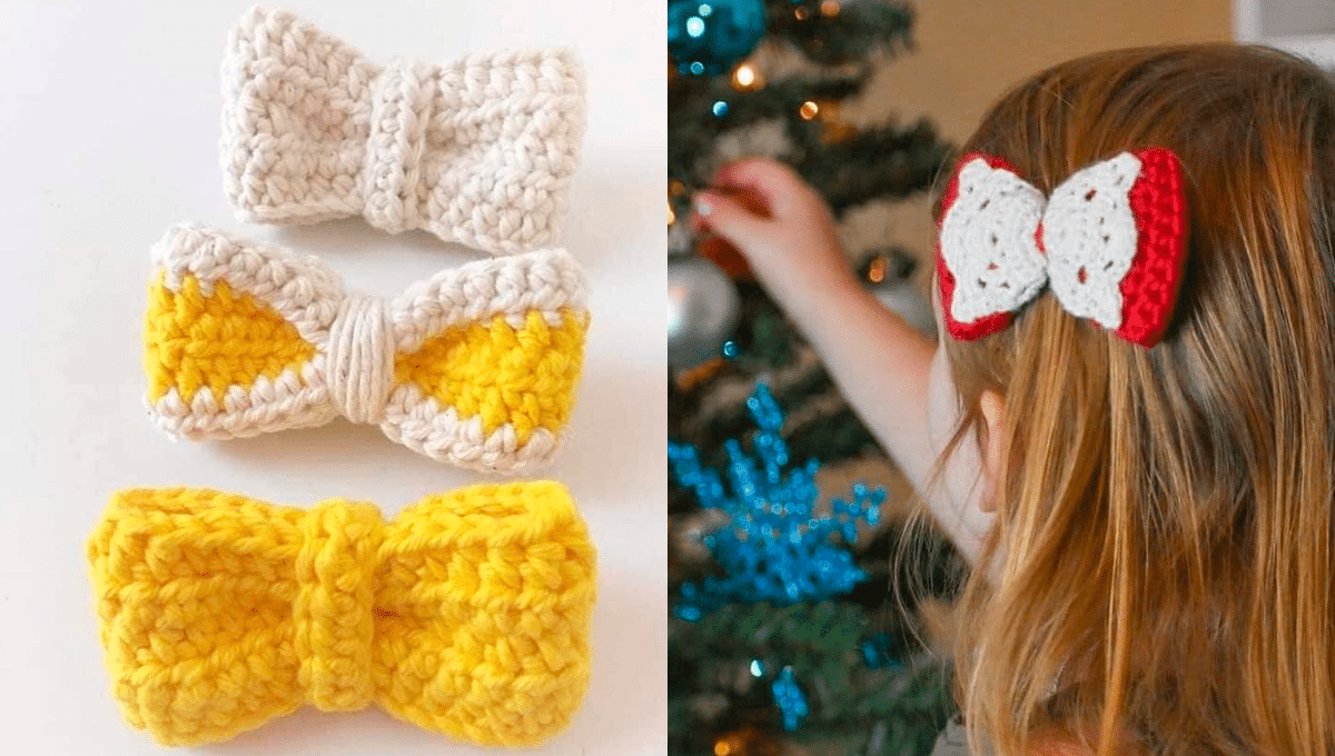 Laços de Crochê com Gráficos: Decore com Lindas Aplicações
