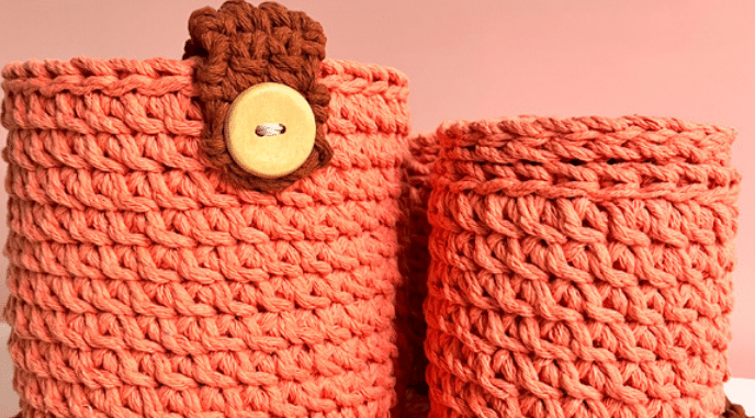 Decoração Infantil: Kit Higiene em Crochê