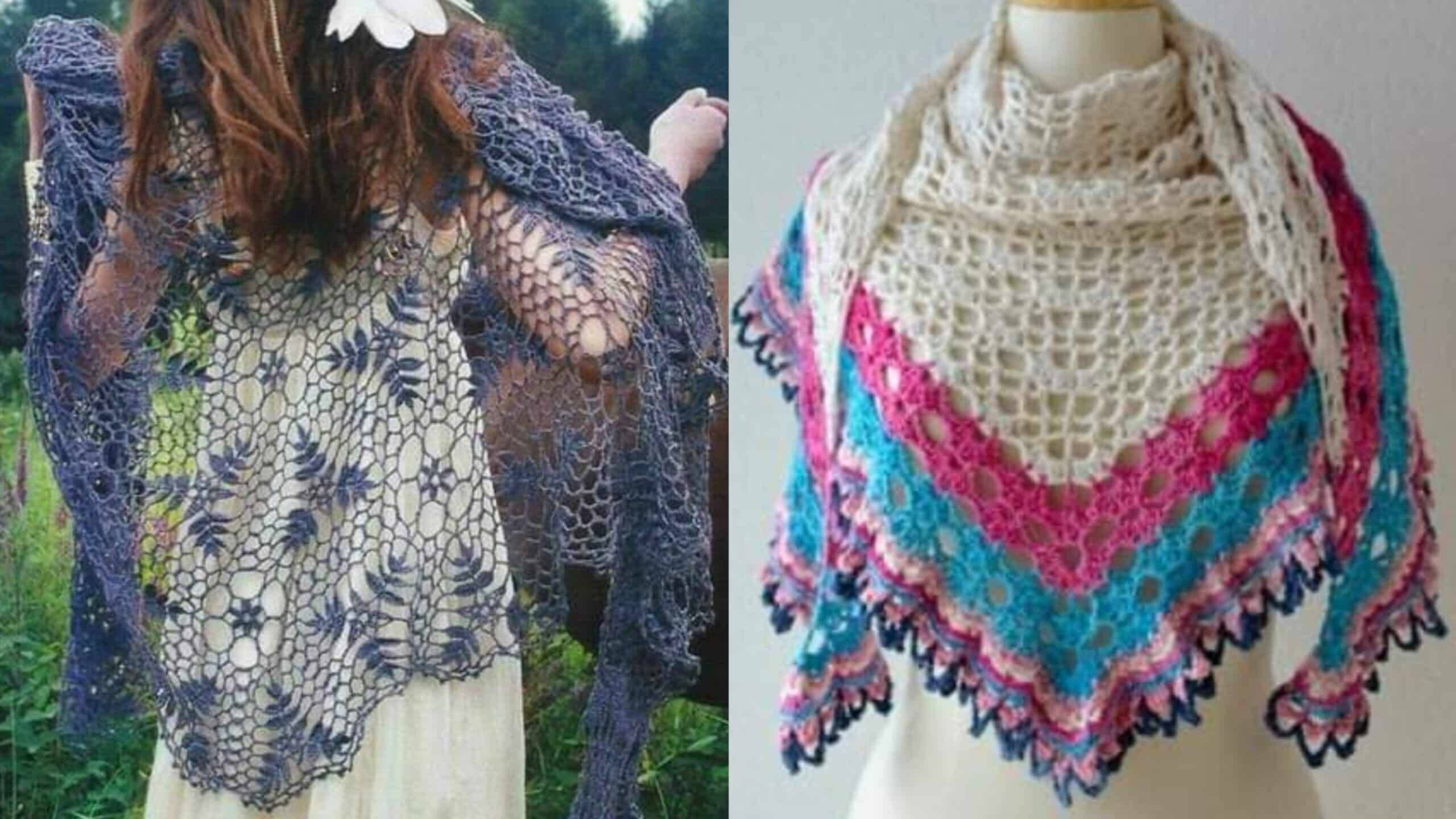 Xales de Crochê Para Festas: 30 Modelos Delicados com Gráficos Parte 1