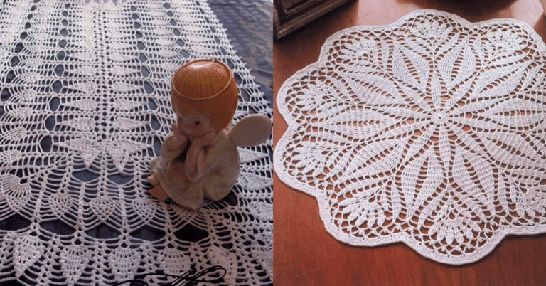 Centros de Mesa em Crochê